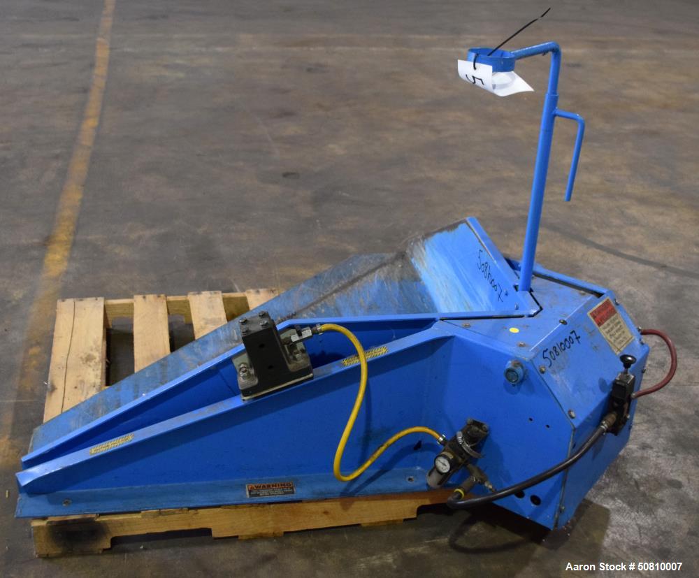Used IMCS International Material Control Systems Floor Level Gaylord Tilt Table