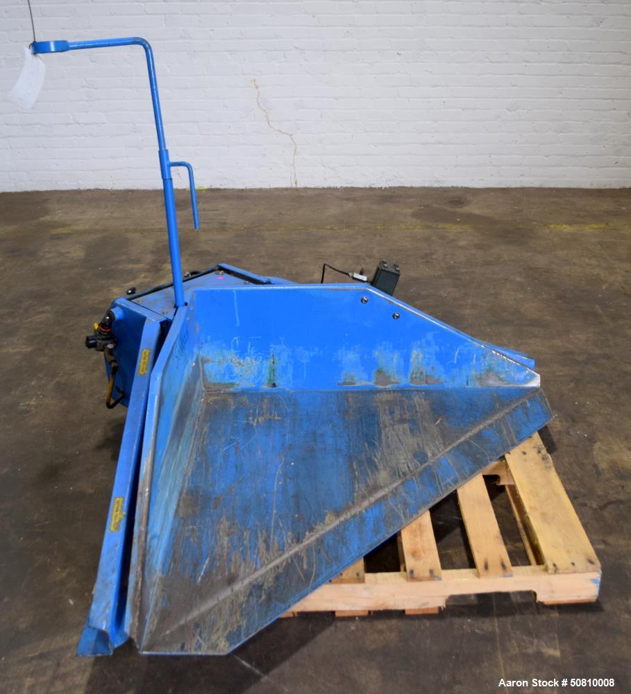 Used IMCS International Material Control Systems Floor Level Gaylord Tilt Table