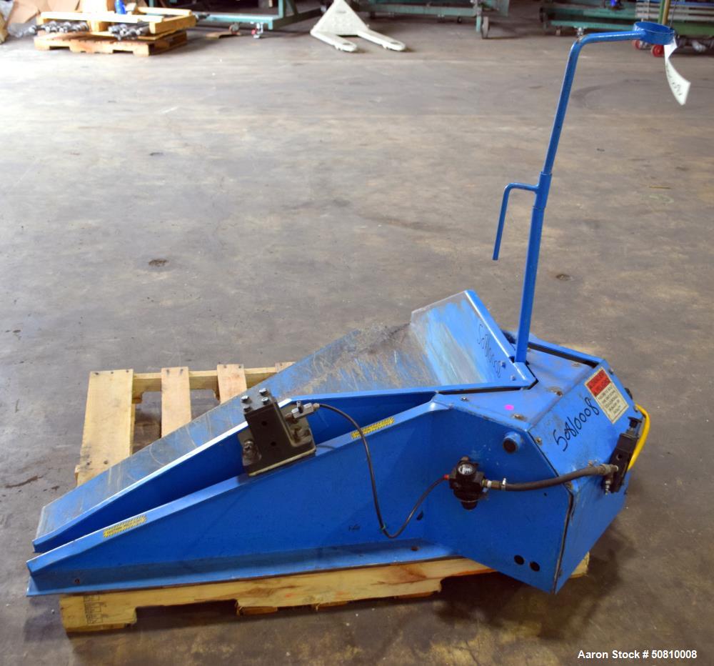 Used IMCS International Material Control Systems Floor Level Gaylord Tilt Table