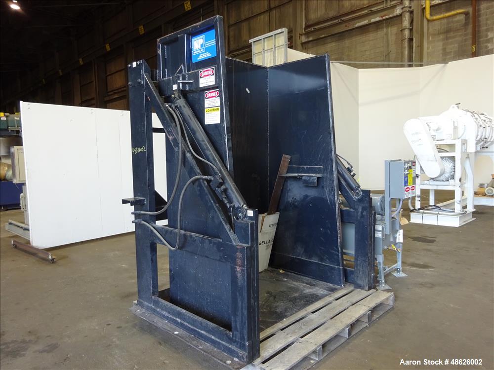 Used SP Industries Dumper, Model Rolo 2000, 2000 Pound Capacity, Carbon Steel