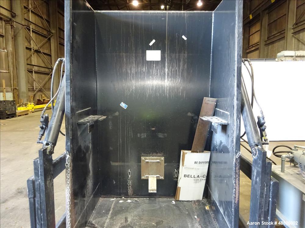 Used SP Industries Dumper, Model Rolo 2000, 2000 Pound Capacity, Carbon Steel