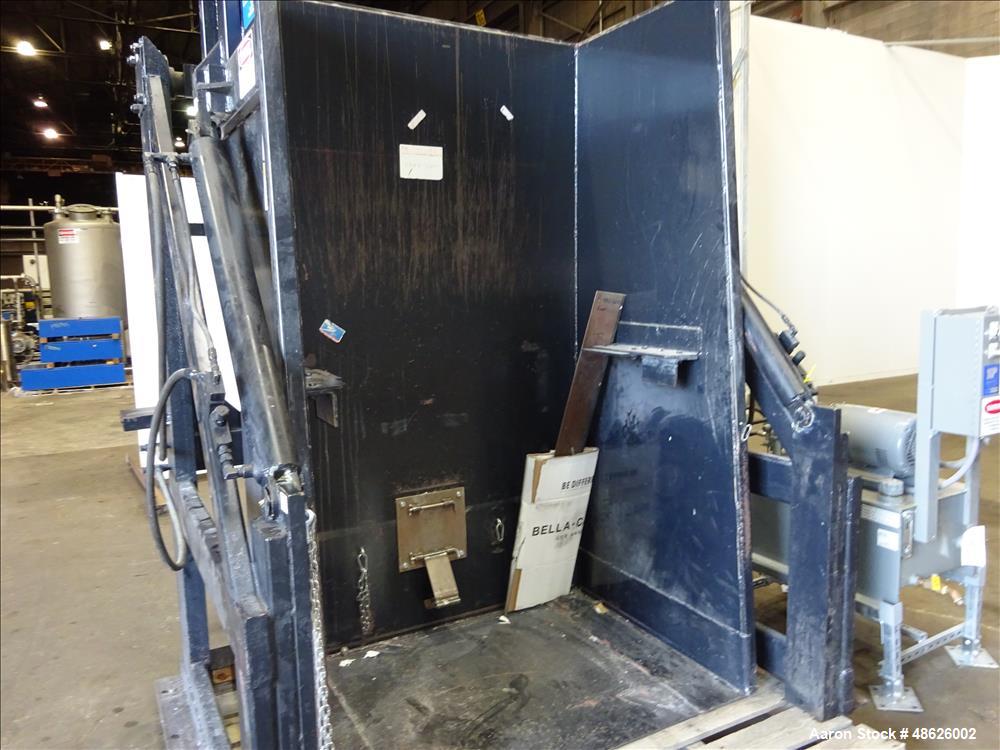 Used SP Industries Dumper, Model Rolo 2000, 2000 Pound Capacity, Carbon Steel
