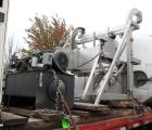 Used Tub dumper, stainless steel, wiith hydraulic pack.