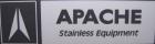 Used Apache Stainless Box Dumper, 304 Stainless Steel. Dump area 42