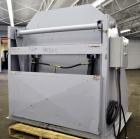 Used The Eagle Group Hydraulic Gaylord Dumper, Model 30-25, Carbon Steel. Approximately 48