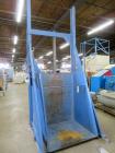 Used Ensign Model 39-3000 Box Dumper – 2500 lb Capacity, 138” Dump Height, 48” Bucket, Hydraulic Pump