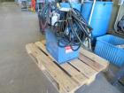 Used Ensign Model 39-3000 Box Dumper – 2500 lb Capacity, 138” Dump Height, 48” Bucket, Hydraulic Pump
