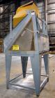 Used NBE National Bulk Equipment Hydraulic Gaylord Box Dumper, Model 21-210, Carbon Steel.  Appproximately 48