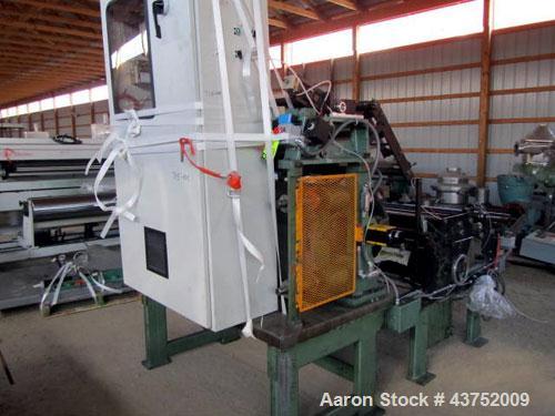Used Sherwood Tool Die Cutter, Model JR6042S. 43" x 21", 4 post design platen. BCS Motion controls, servo driven.
