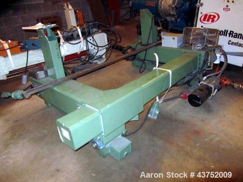 Used Sherwood Tool Die Cutter, Model JR6042S. 43" x 21", 4 post design platen. BCS Motion controls, servo driven.