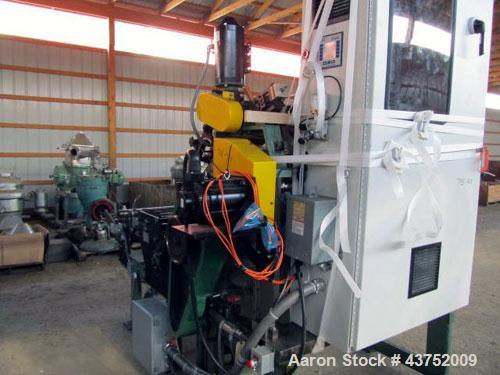 Used Sherwood Tool Die Cutter, Model JR6042S. 43" x 21", 4 post design platen. BCS Motion controls, servo driven.