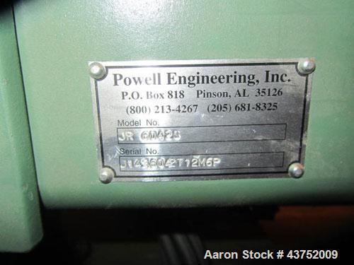 Used Sherwood Tool Die Cutter, Model JR6042S. 43" x 21", 4 post design platen. BCS Motion controls, servo driven.