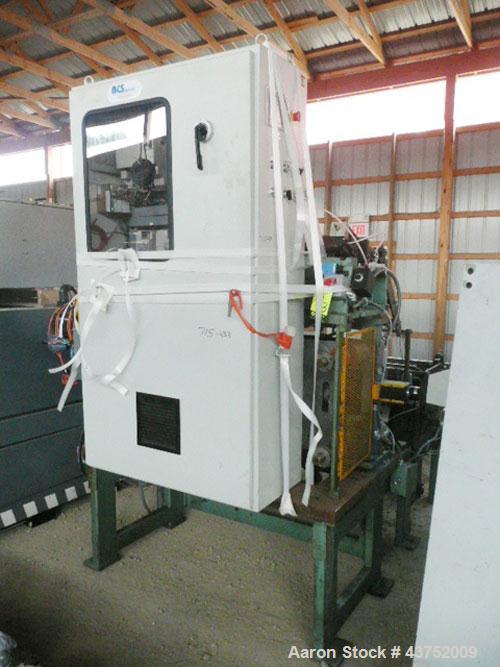 Used Sherwood Tool Die Cutter, Model JR6042S. 43" x 21", 4 post design platen. BCS Motion controls, servo driven.