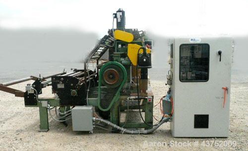 Used Sherwood Tool Die Cutter, Model JR6042S. 43" x 21", 4 post design platen. BCS Motion controls, servo driven.