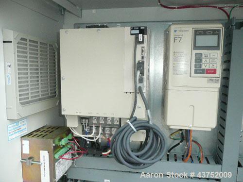 Used Sherwood Tool Die Cutter, Model JR6042S. 43" x 21", 4 post design platen. BCS Motion controls, servo driven.