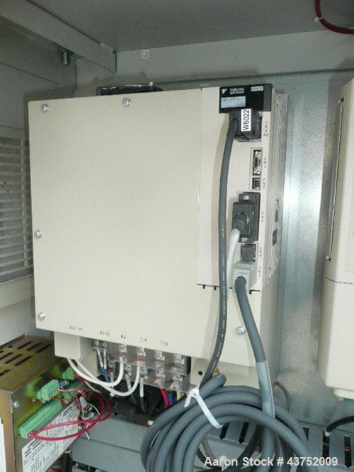Used Sherwood Tool Die Cutter, Model JR6042S. 43" x 21", 4 post design platen. BCS Motion controls, servo driven.
