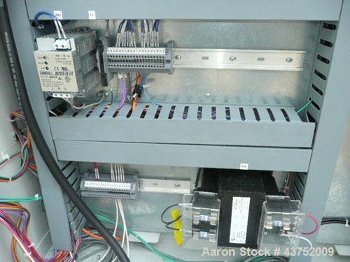 Used Sherwood Tool Die Cutter, Model JR6042S. 43" x 21", 4 post design platen. BCS Motion controls, servo driven.