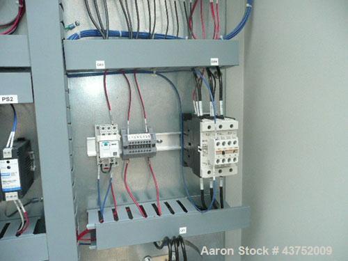 Used Sherwood Tool Die Cutter, Model JR6042S. 43" x 21", 4 post design platen. BCS Motion controls, servo driven.
