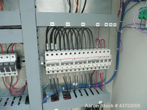 Used Sherwood Tool Die Cutter, Model JR6042S. 43" x 21", 4 post design platen. BCS Motion controls, servo driven.
