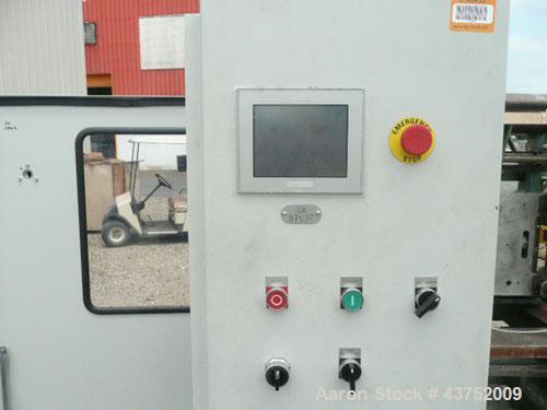 Used Sherwood Tool Die Cutter, Model JR6042S. 43" x 21", 4 post design platen. BCS Motion controls, servo driven.