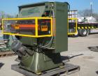 Used Schwabe 35 Ton Hydraulic Die Cutting Press with shuttle table, model DG, floor standing. Ideal press for cutting paper, cardboard, leather, rubber, plastics or textiles. Distance between side fr...