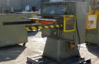 Used Schwabe 35 Ton Hydraulic Die Cutting Press with shuttle table, model DG, floor standing. Ideal press for cutting paper, cardboard, leather, rubber, plastics or textiles. Distance between side fr...