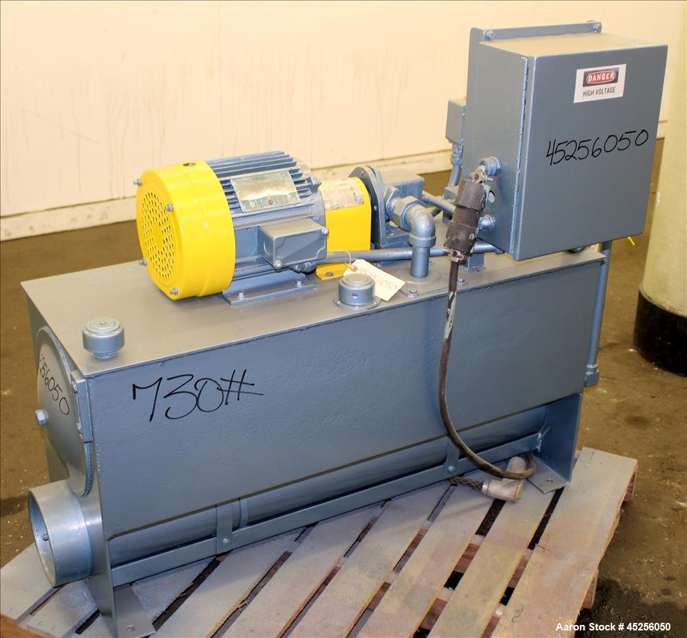 Used Beringer Hydraulic Pump, Model V101P1P1A20. 3hp, 3/60/230/460 volt, 1750 rpm motor. Serial# 4510432.
