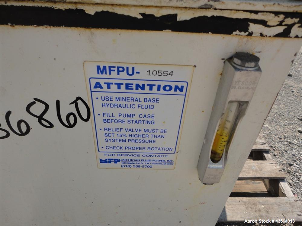 Used- Michigan Fluid Power hydraulic unit