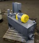 Used Beringer Hydraulic Pump, Model V101P1P1A20. 3hp, 3/60/230/460 volt, 1750 rpm motor. Serial# 4510432.