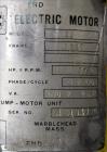 Used Beringer Hydraulic Pump, Model V101P1P1A20. 3hp, 3/60/230/460 volt, 1750 rpm motor. Serial# 4510432.