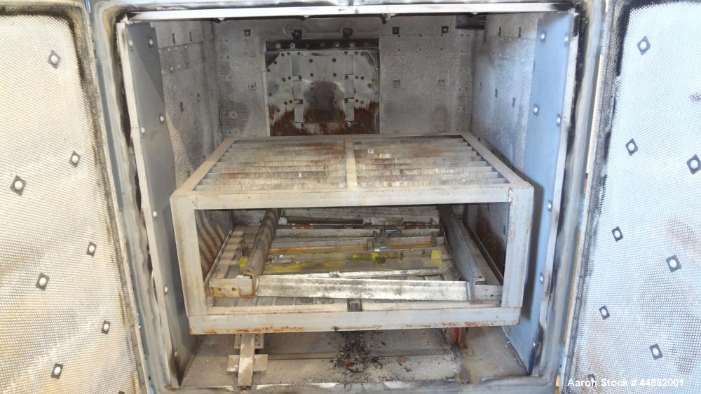 Used- Carbon Steel Steelman Industries Gas Fired Heat Cleaning Oven, Model 443 BA-P