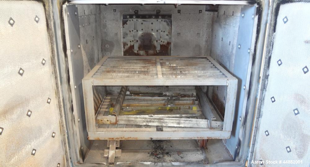 Used- Carbon Steel Steelman Industries Gas Fired Heat Cleaning Oven, Model 443 BA-P