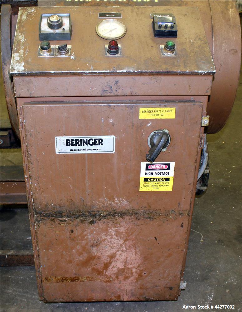 Used Beringer jet cleaner oven, model 1724