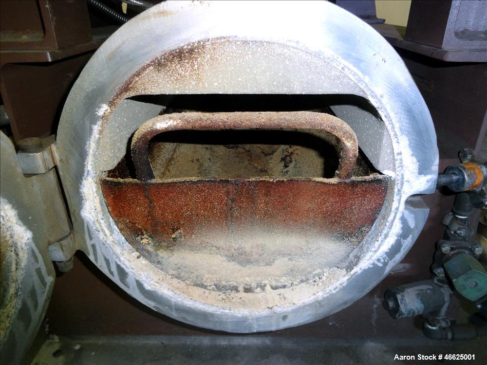 Used Beringer Jet Cleaner Oven, Model 1724, Carbon Steel. Approximate 17" Diameter x 24" Long Horizontal Chamber. Roll out parts tray. Maximum operating temperature 950 degrees F. Includes a approxim...