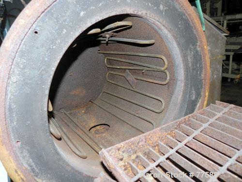 Used Beringer Parts Jet Cleaner, Model 1724, Carbon Steel. 17" Diameter x 24" long chamber with roll out cart. Unit uses heat and vacuum to clean material from parts.