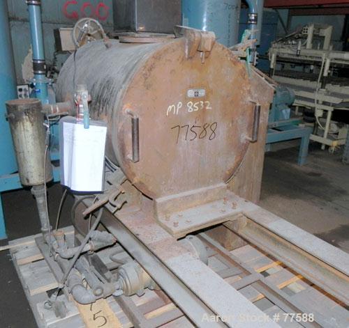 Used Beringer Parts Jet Cleaner, Model 1724, Carbon Steel. 17" Diameter x 24" long chamber with roll out cart. Unit uses heat and vacuum to clean material from parts.