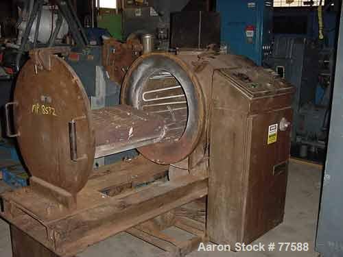 Used Beringer Parts Jet Cleaner, Model 1724, Carbon Steel. 17" Diameter x 24" long chamber with roll out cart. Unit uses heat and vacuum to clean material from parts.
