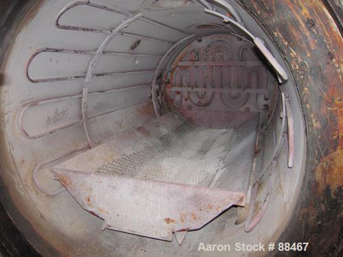 Used Beringer Jet Cleaner, Model 2448. Approximately 24" diameter x 48" long chamber. Roll out parts tray. Maximum operating temperature 750 deg F. Includes an approximate 5 hp vacuum pump and a cont...