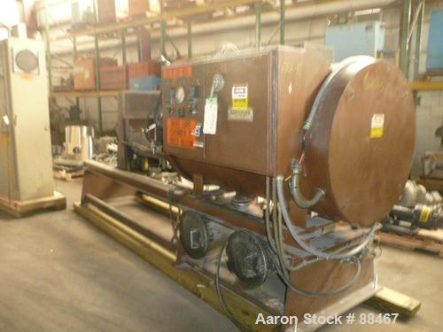 Used Beringer Jet Cleaner, Model 2448. Approximately 24" diameter x 48" long chamber. Roll out parts tray. Maximum operating temperature 750 deg F. Includes an approximate 5 hp vacuum pump and a cont...