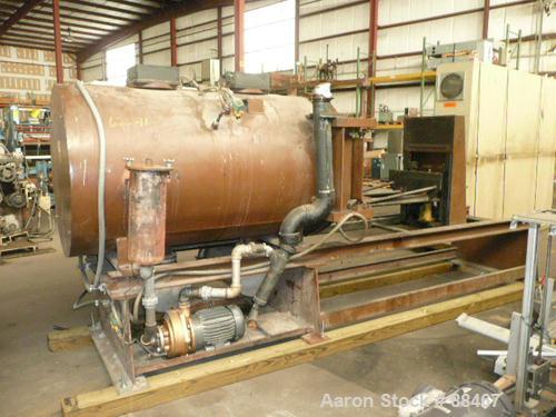 Used Beringer Jet Cleaner, Model 2448. Approximately 24" diameter x 48" long chamber. Roll out parts tray. Maximum operating temperature 750 deg F. Includes an approximate 5 hp vacuum pump and a cont...