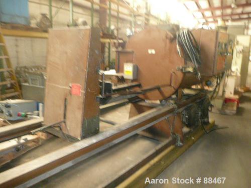 Used Beringer Jet Cleaner, Model 2448. Approximately 24" diameter x 48" long chamber. Roll out parts tray. Maximum operating temperature 750 deg F. Includes an approximate 5 hp vacuum pump and a cont...