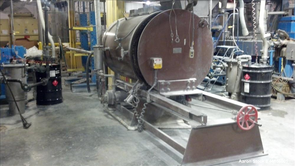 Used Beringer Model 2448 Jet Cleaner.  24" x 48" Long chamber with roll out parts tray, Eurotherm 2204e digital temperature controls, maximim operating temperature 950 degrees F, 460 volt, 3 phase, 6...