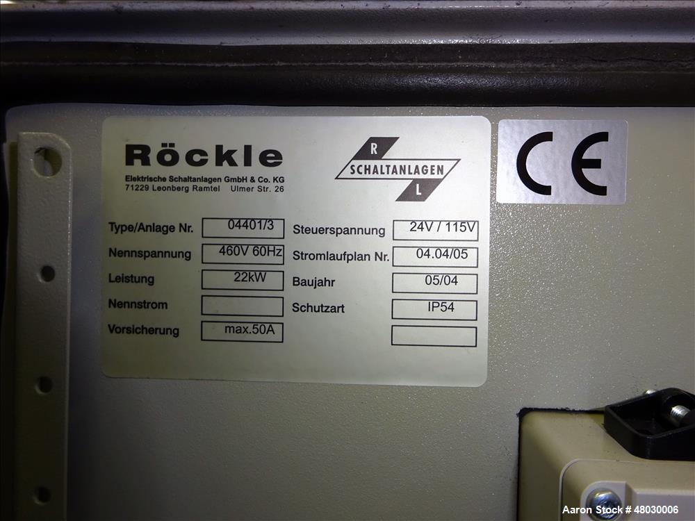 Used Dynisco Jet Cleaner, Model JC1724E.
