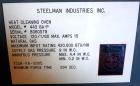 Used Carbon Steel Steelman Industries Gas Fired Heat Cleaning Oven, Model 443 BA-P