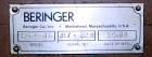Used Beringer jet cleaner oven, model 1724
