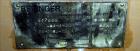 Used Beringer Jet Cleaner Oven, Model 1724, Carbon Steel. Approximate 17