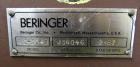 Used Beringer Jet Cleaner, Model JCP3648 Electric Burn Off Oven.