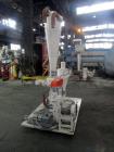 Used Kice Aspirator System, Model 6DT8-4. Approximate 1000 pounds per hour capacity. Includes a 3hp blower, cyclone, rotary valve, bunting magnet and motor starters. Base mounted, serial# 196373, bui...