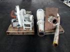 Used Kice Aspirator System, Model 6DT8-4. Approximate 1000 pounds per hour capacity. Includes a 3hp blower, cyclone, and a rotary valve. Serial# 182787, built 2002.