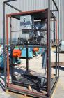 Used Pellertron Kinetic Dedusting System consisting of: (1) Pelletron kinetic deduster, model P10, 301 stainless steel. Rated 1000 pounds an hour ( 500 kg/hr). Primary and secondary air wash decks. T...